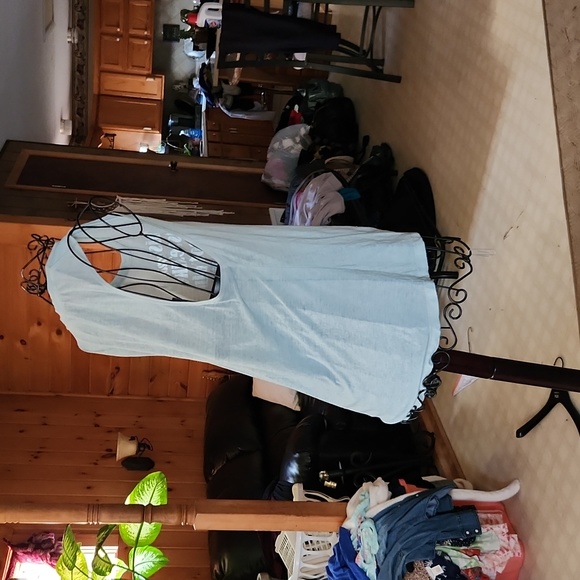 Express melon colored graphic tank sz xsmall - Picture 5 of 6